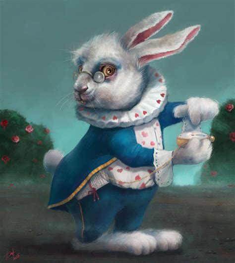 alice wonderland bunny|facts about white rabbits.